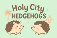 Holy City Hedgehogs  Logo
